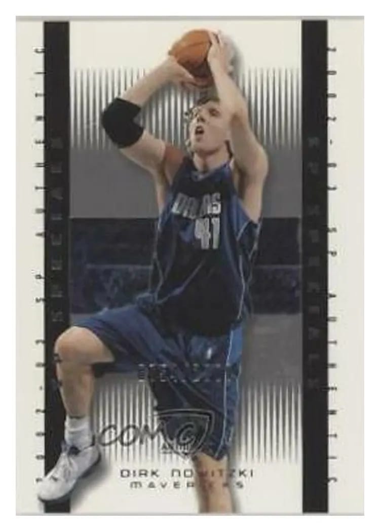 2002 SP Authentic Dirk Nowitzki #115 card