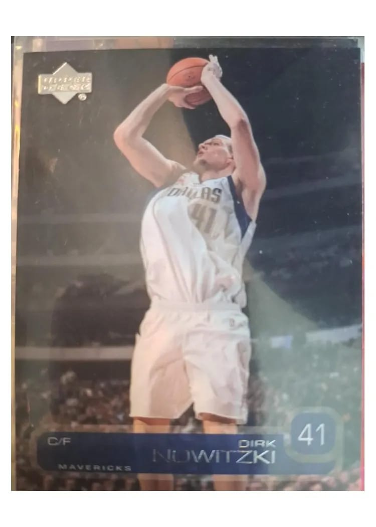 2002 Upper Deck Dirk Nowitzki #25 card