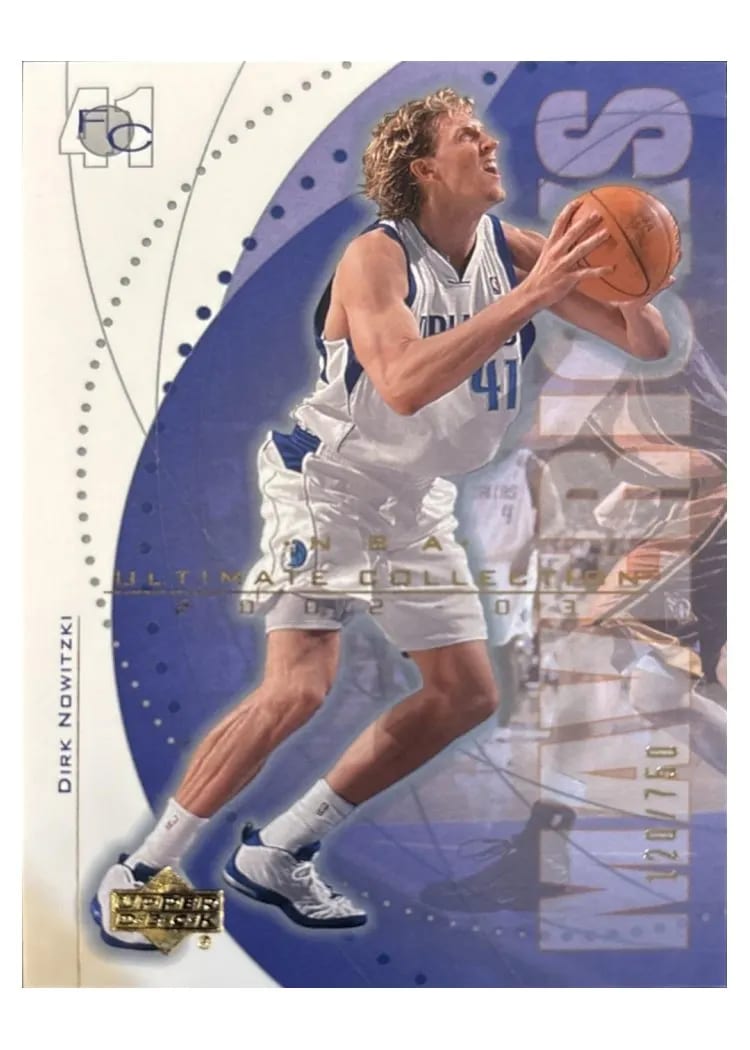 2002 Upper Deck Ultimate Dirk Nowitzki #9 card