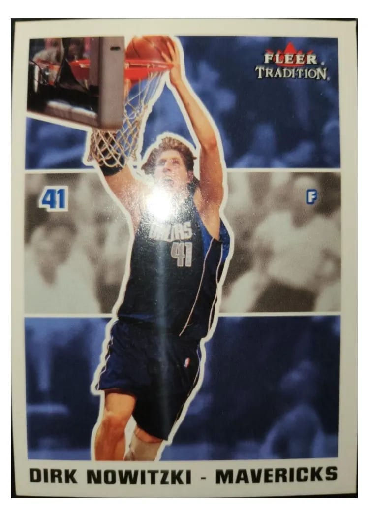 2003 Fleer Tradition Dirk Nowitzki #138 card