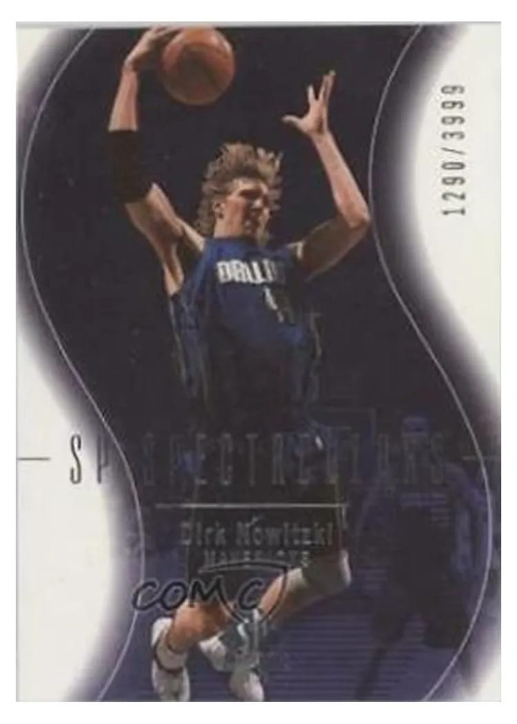 2003 SP Authentic Dirk Nowitzki #127 card