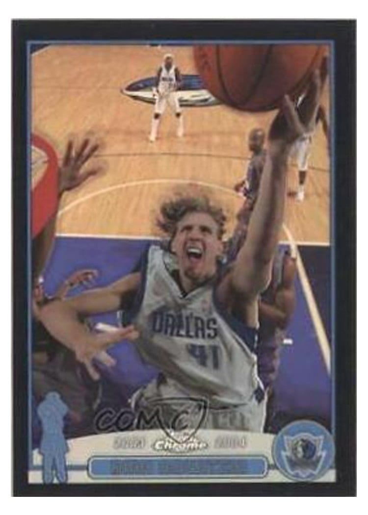 2003 Topps Chrome Dirk Nowitzki #41 card
