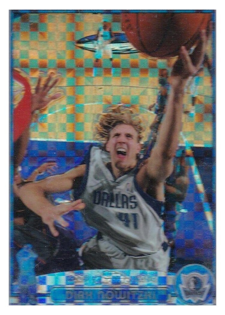 2003 Topps Chrome Dirk Nowitzki #41 card