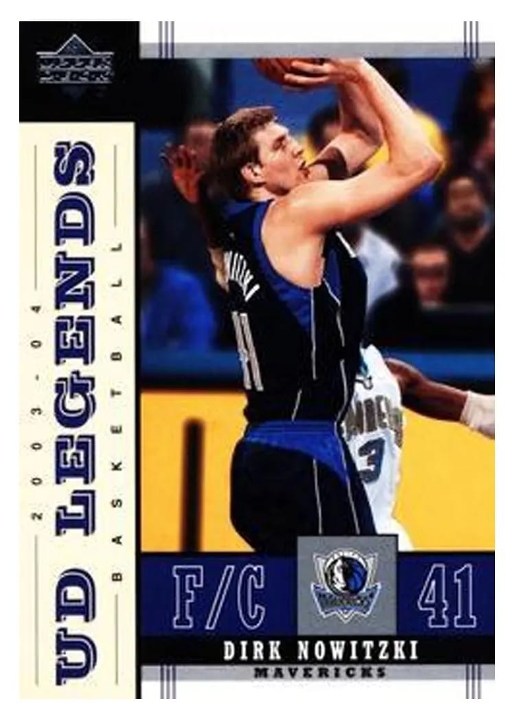 2003 Upper Deck Legends Dirk Nowitzki #13 card