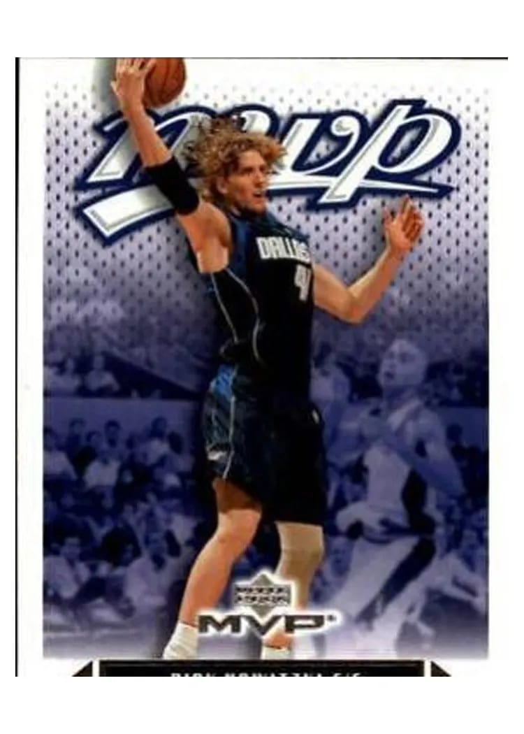 2003 Upper Deck MVP Dirk Nowitzki #26 card