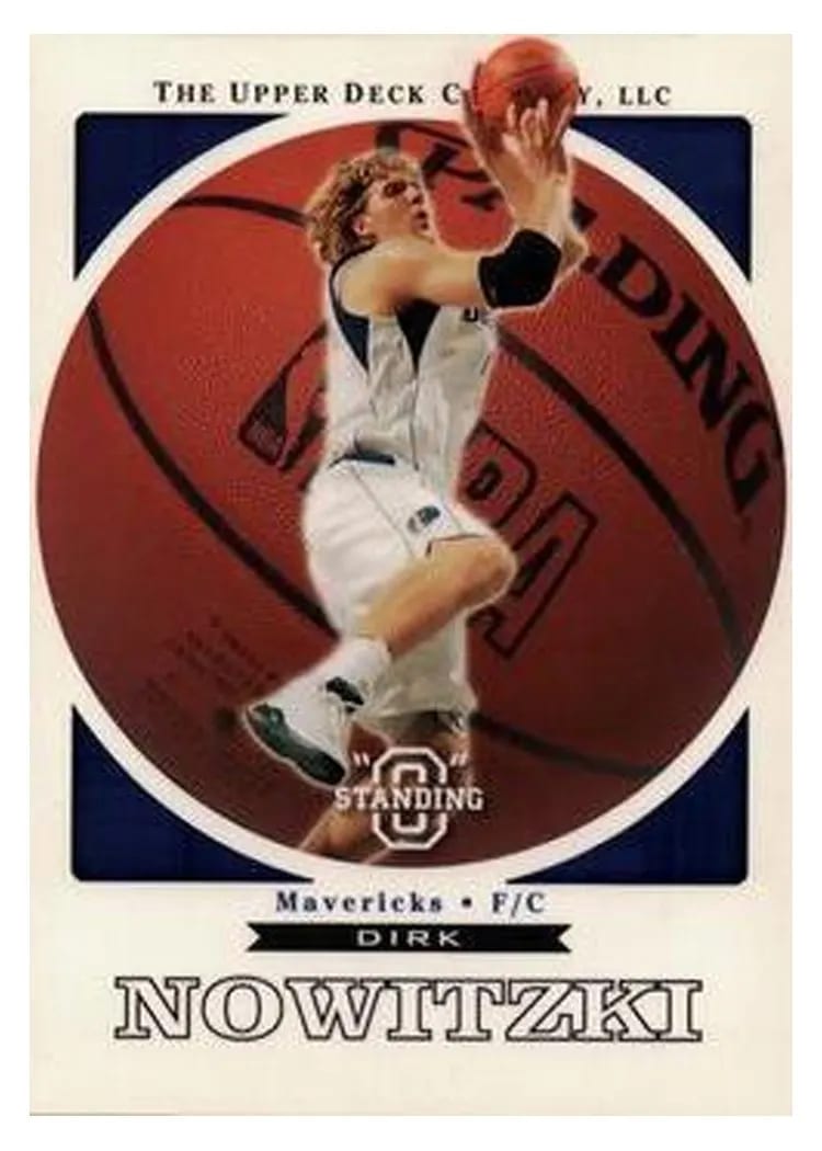 2003 Upper Deck Standing O Dirk Nowitzki #13 card