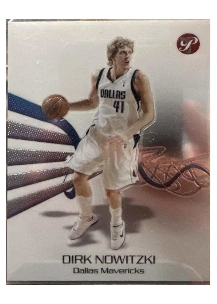2004 Topps Pristine Dirk Nowitzki #37 card
