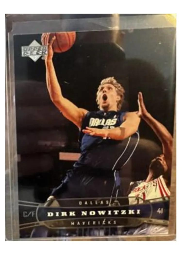 2004 Upper Deck dirk nowitzki #32 card