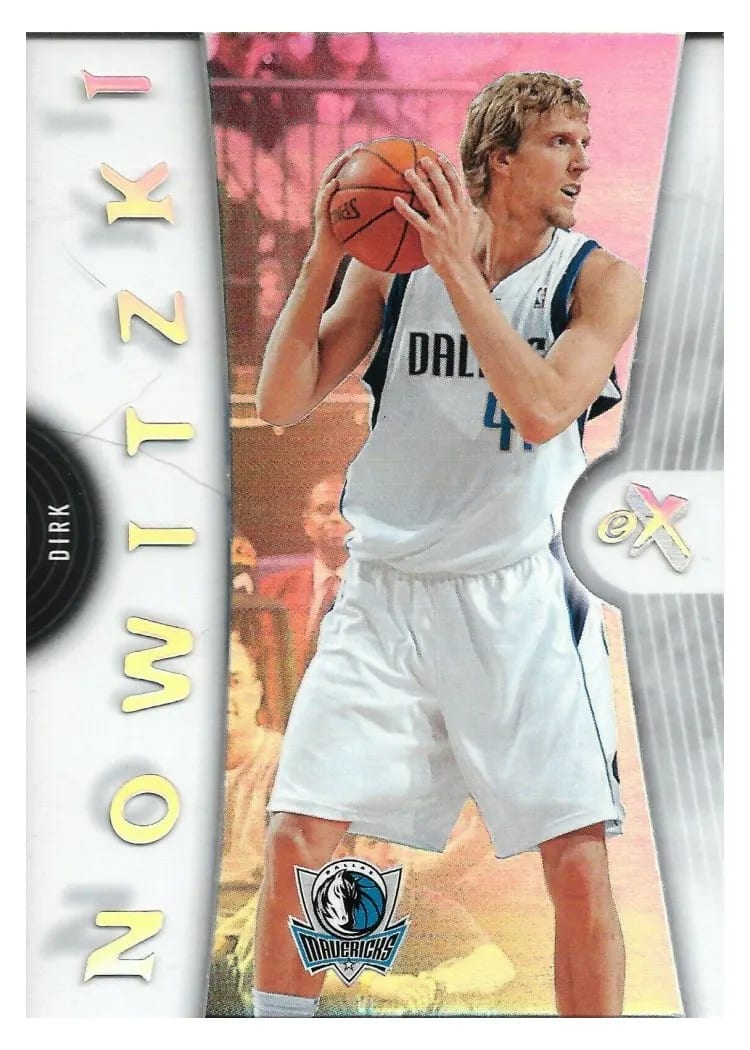 2006 Fleer E-X Dirk Nowitzki #7 card