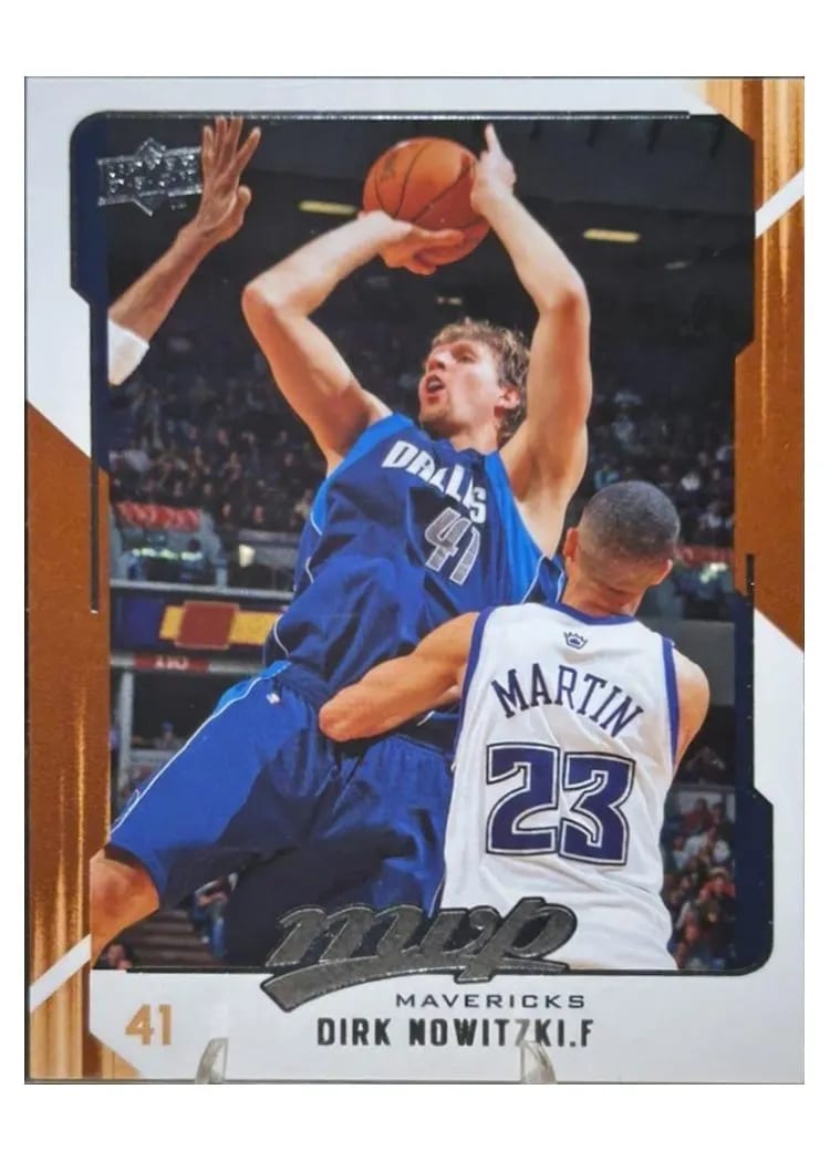2008 Upper Deck MVP Dirk Nowitzki #30 card