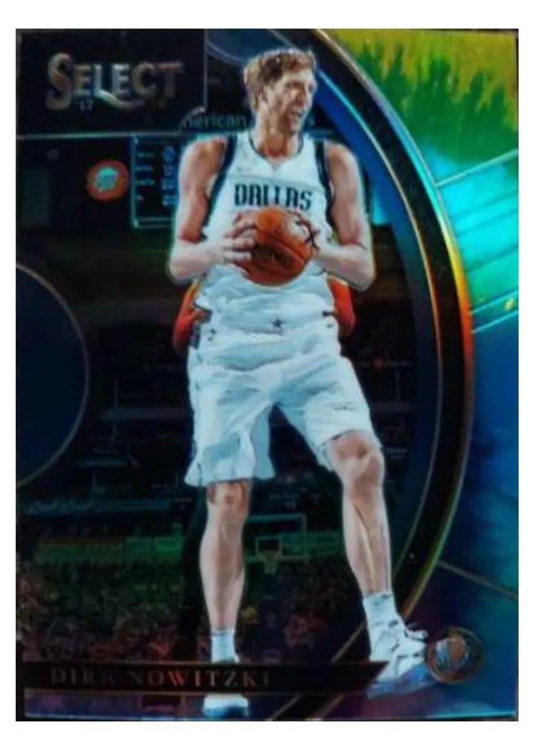 2017 Panini Select Dirk Nowitzki #1 card
