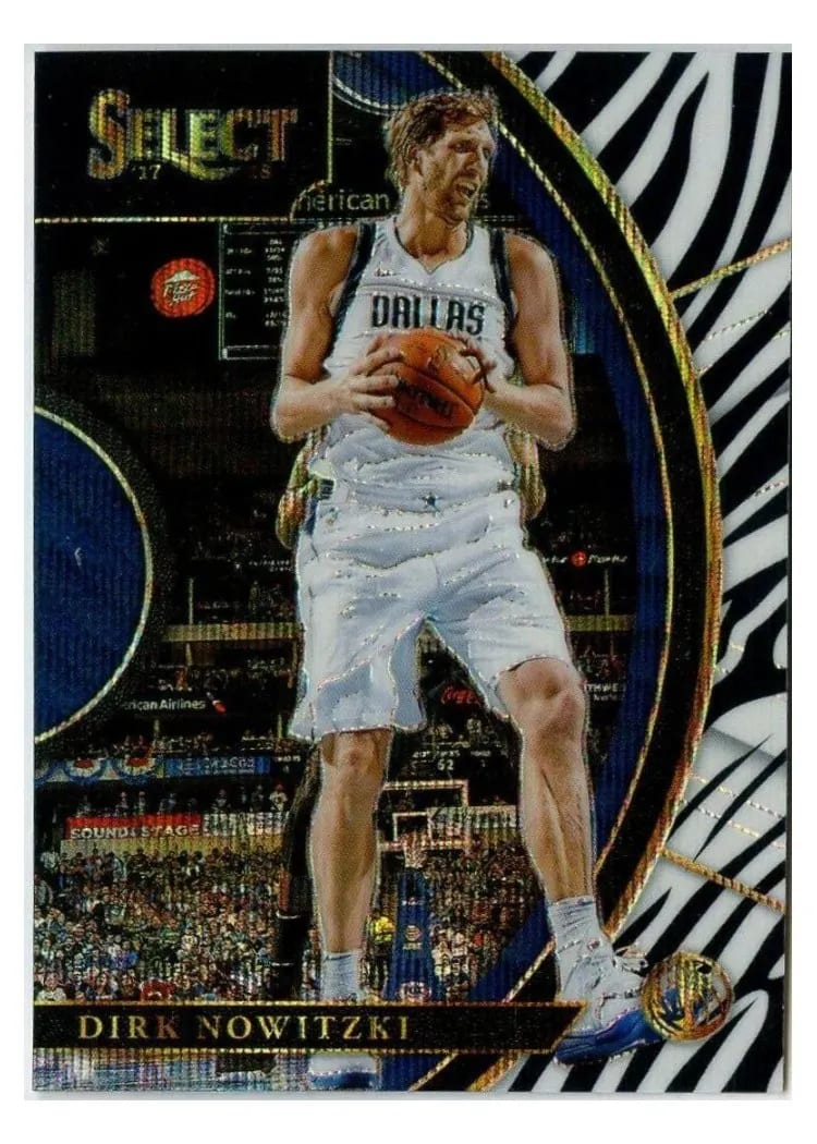 2017 Panini Select Dirk Nowitzki #1 card