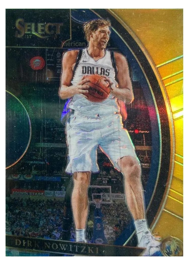 2017 Panini Select Dirk Nowitzki #1 card