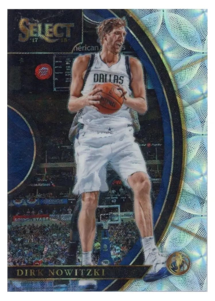 2017 Panini Select Dirk Nowitzki #1 card