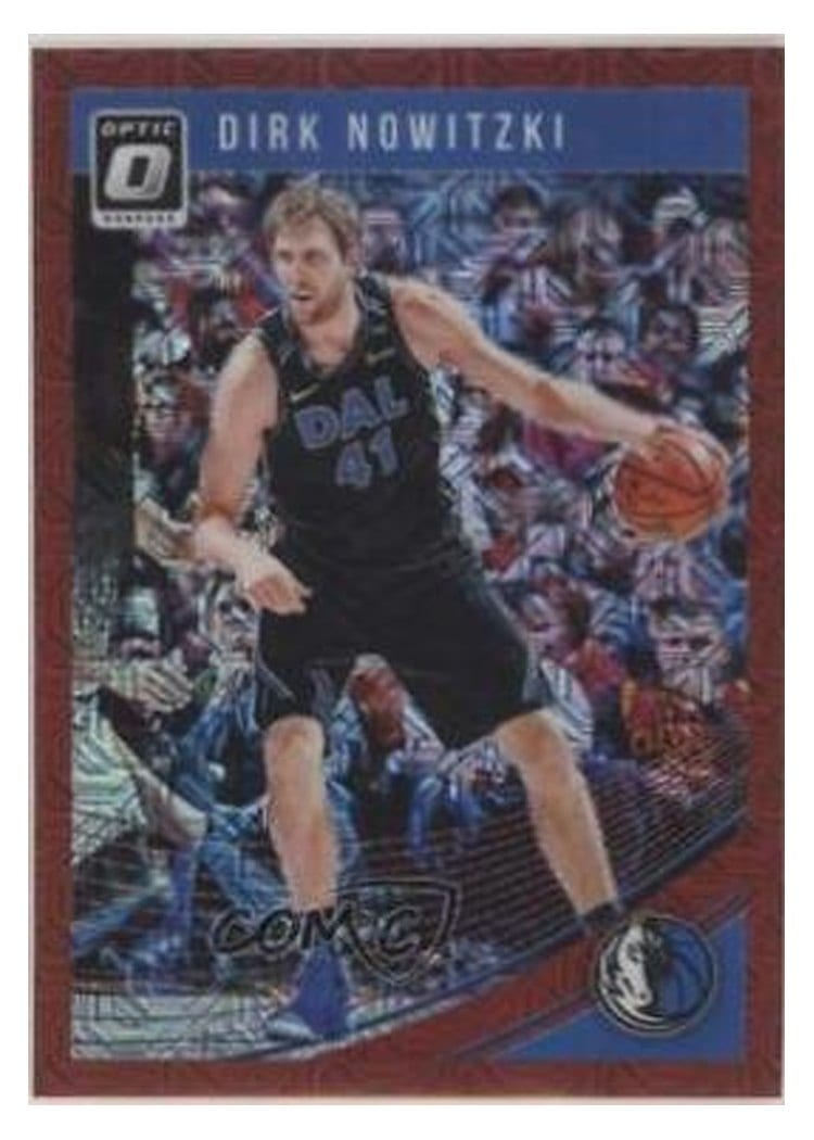 2018-19 Donruss Optic Base Set Dirk Nowitzki #40 card