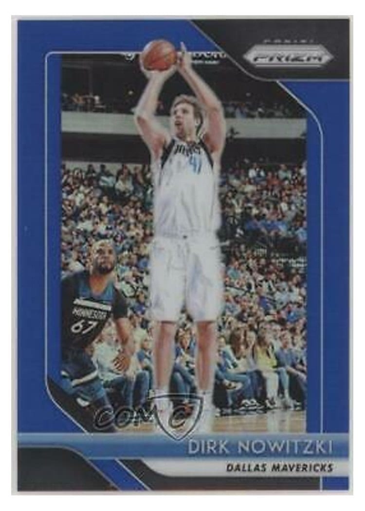2018-19 Panini Prizm Base Set Dirk Nowitzki #2 card