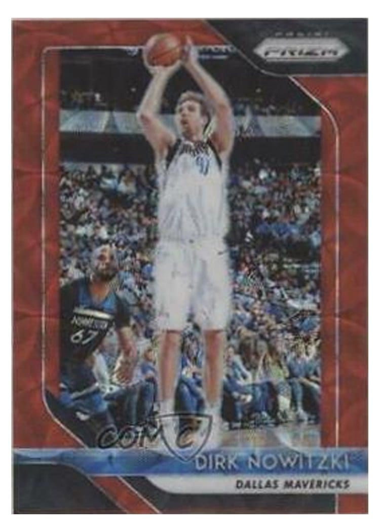 2018-19 Panini Prizm Base Set Dirk Nowitzki #2 card