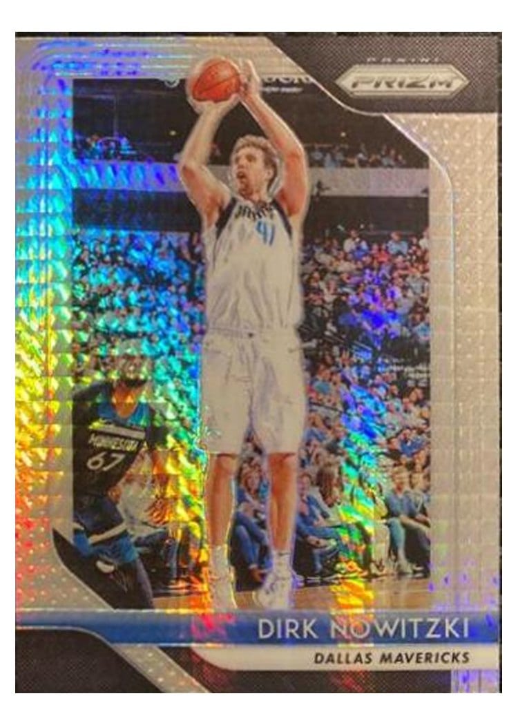 2018-19 Panini Prizm Base Set Dirk Nowitzki #2 card