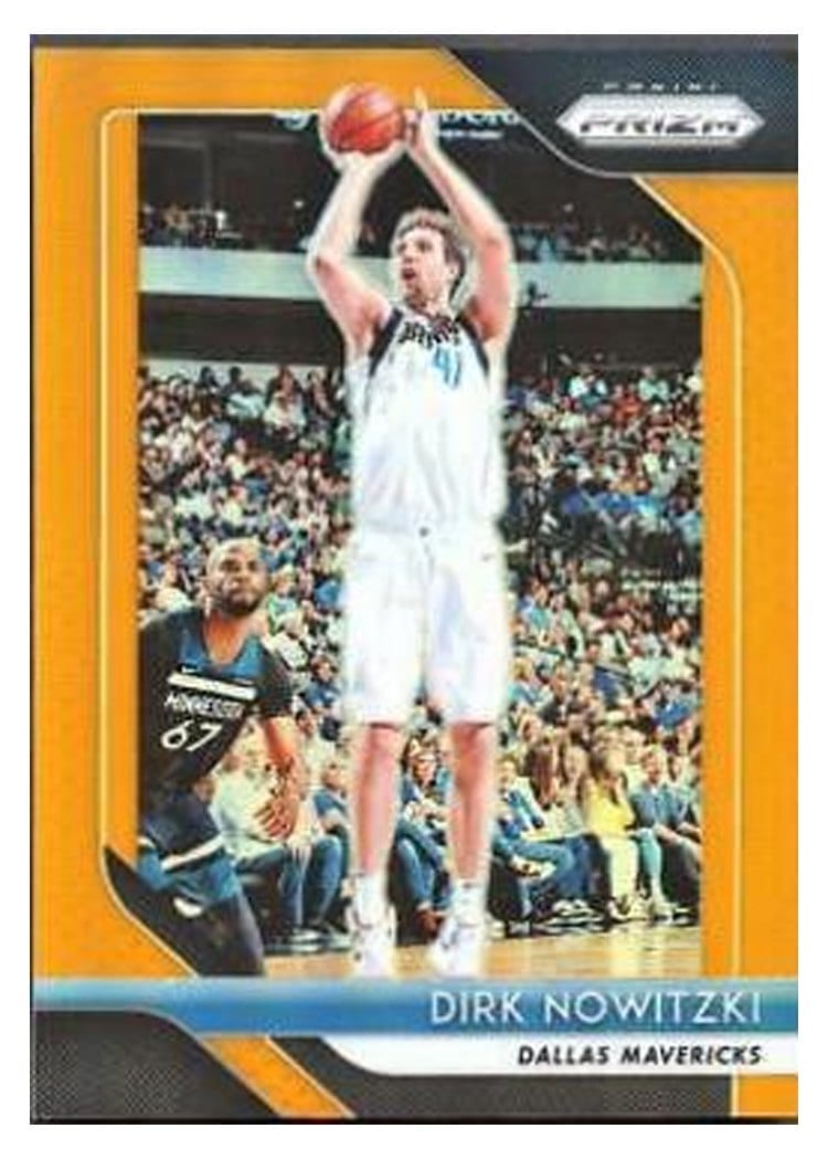 2018-19 Panini Prizm Base Set Dirk Nowitzki #2 card