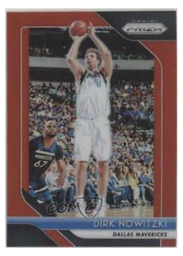 2018-19 Panini Prizm Base Set Dirk Nowitzki #2 card