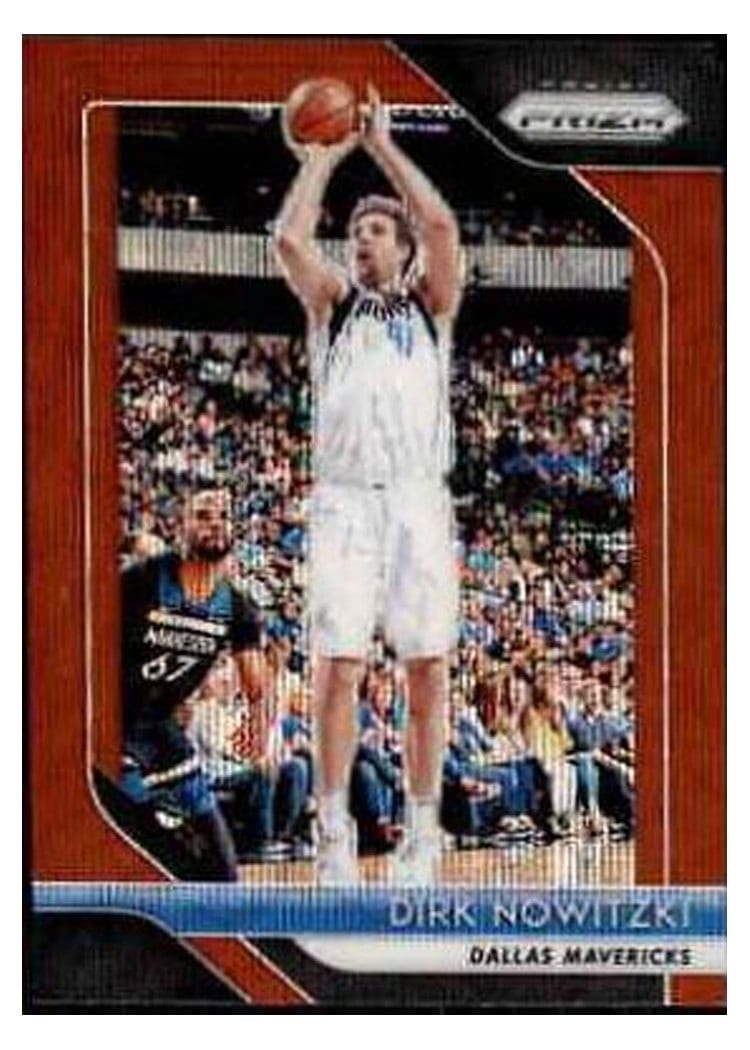 2018-19 Panini Prizm Base Set Dirk Nowitzki #2 card