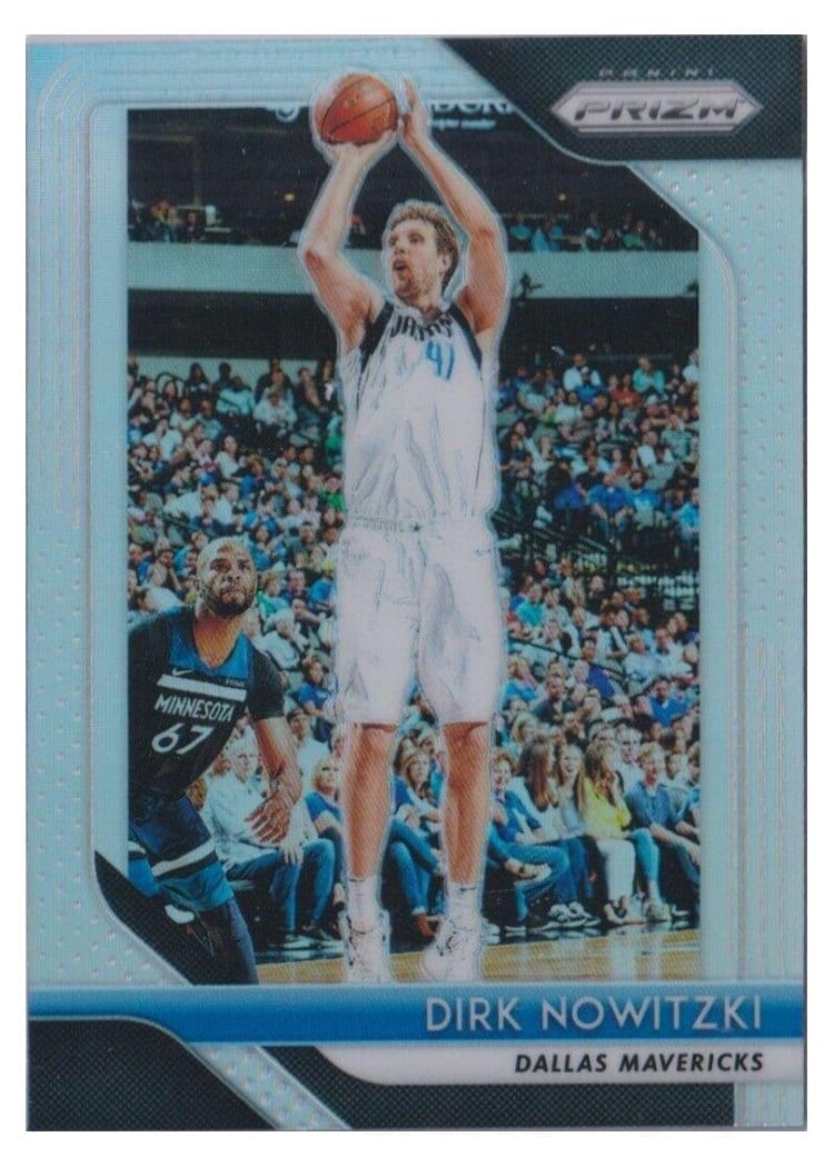 2018-19 Panini Prizm Base Set Dirk Nowitzki #2 card