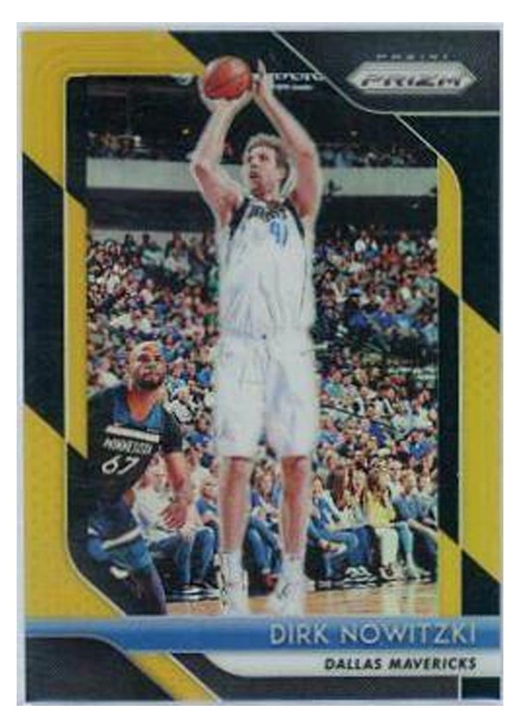 2018-19 Panini Prizm Base Set Dirk Nowitzki #2 card
