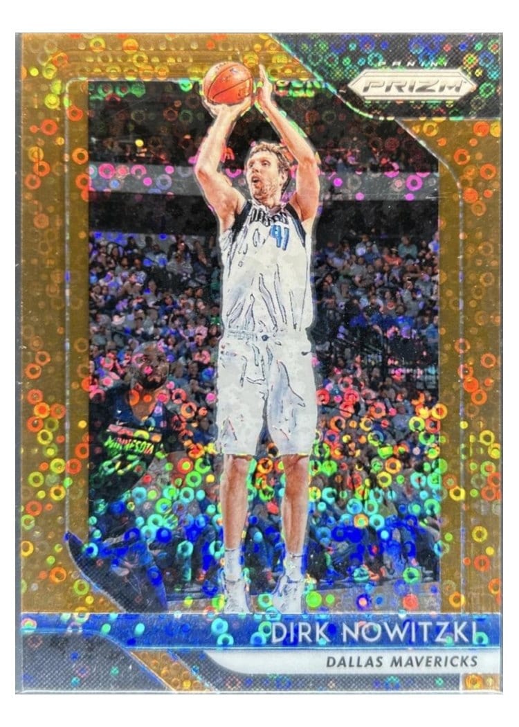 2018-19 Panini Prizm Base Set Dirk Nowitzki #2 card