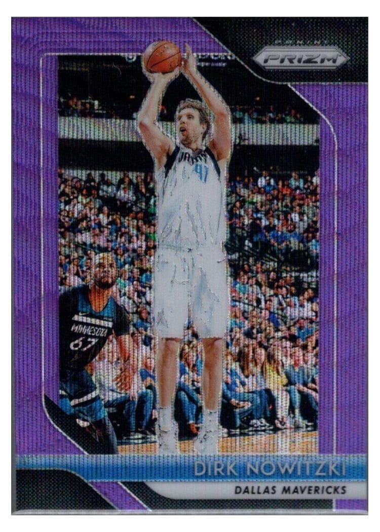 2018-19 Panini Prizm Base Set Dirk Nowitzki #2 card
