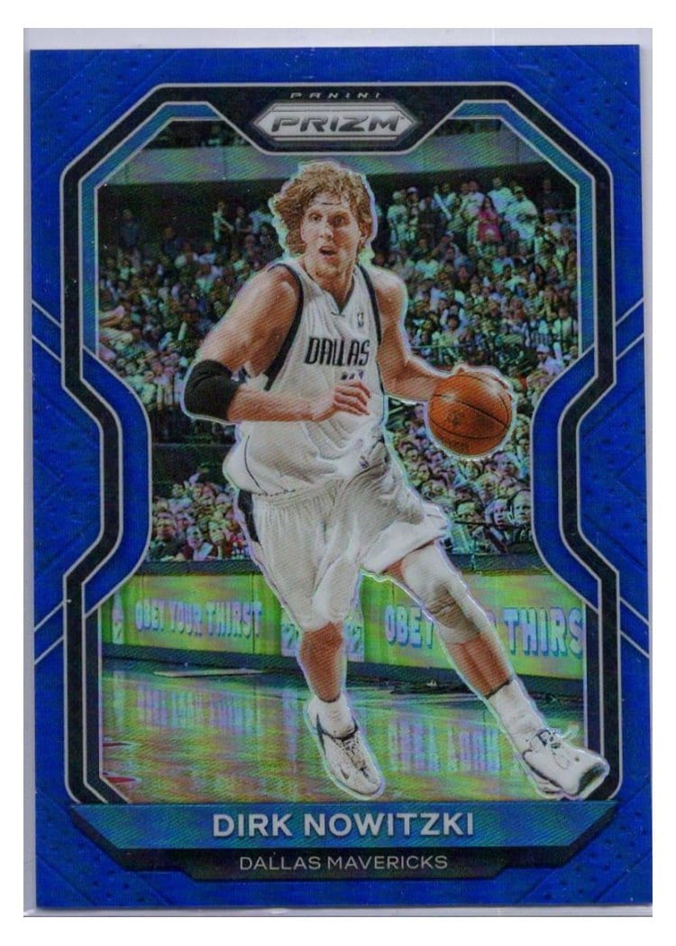 2020-21 Panini Prizm Base Set Dirk Nowitzki #180 card
