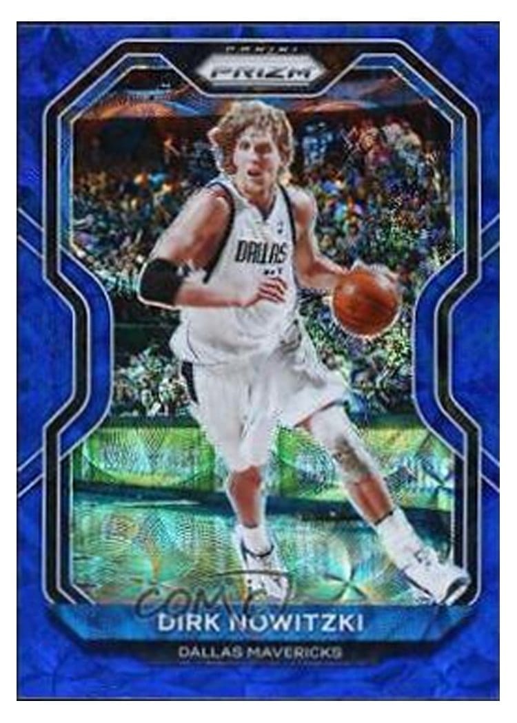 2020-21 Panini Prizm Base Set Dirk Nowitzki #180 card