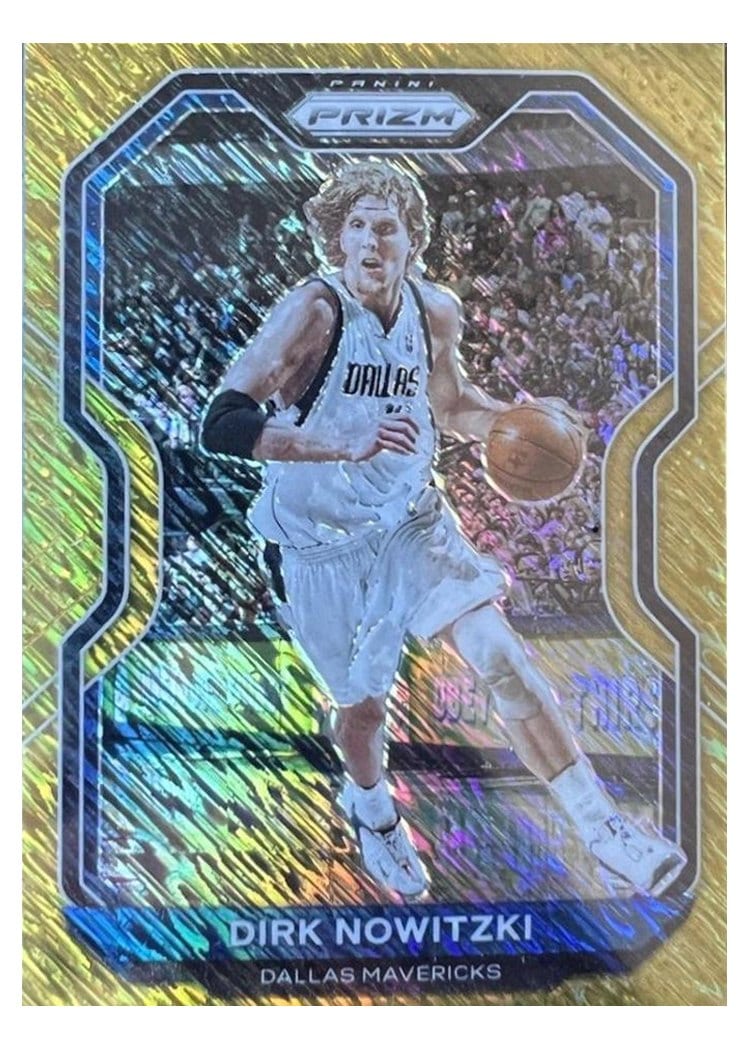 2020-21 Panini Prizm Base Set Dirk Nowitzki #180 card