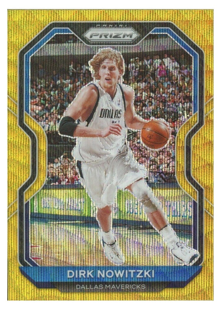 2020-21 Panini Prizm Base Set Dirk Nowitzki #180 card