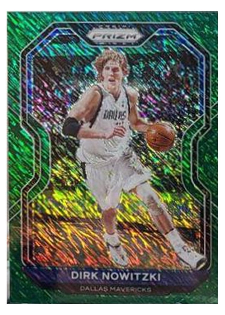 2020-21 Panini Prizm Base Set Dirk Nowitzki #180 card