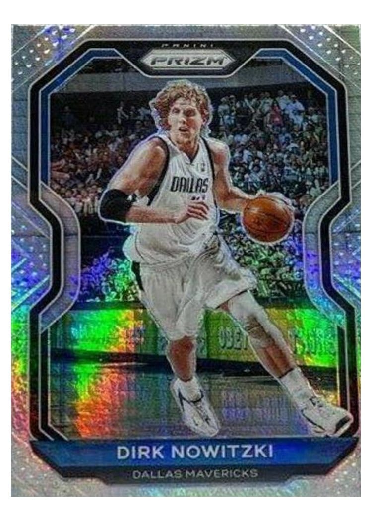 2020-21 Panini Prizm Base Set Dirk Nowitzki #180 card