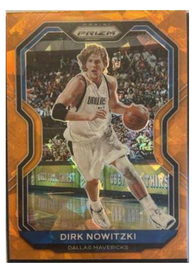 2020-21 Panini Prizm Base Set Dirk Nowitzki #180 card