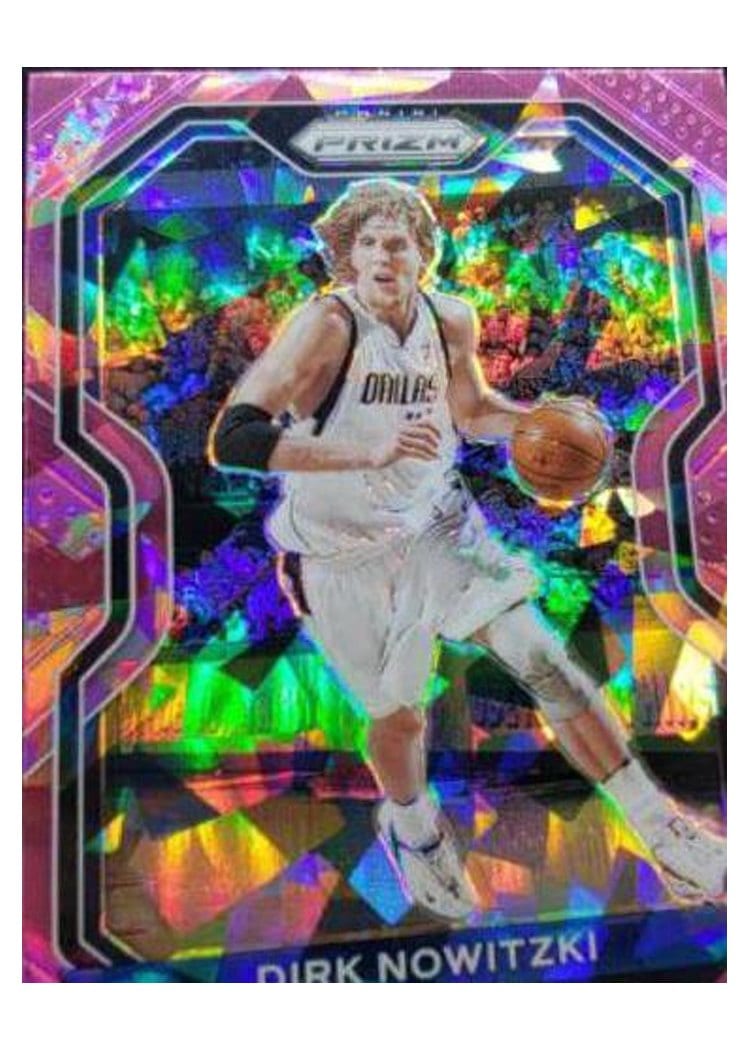 2020-21 Panini Prizm Base Set Dirk Nowitzki #180 card