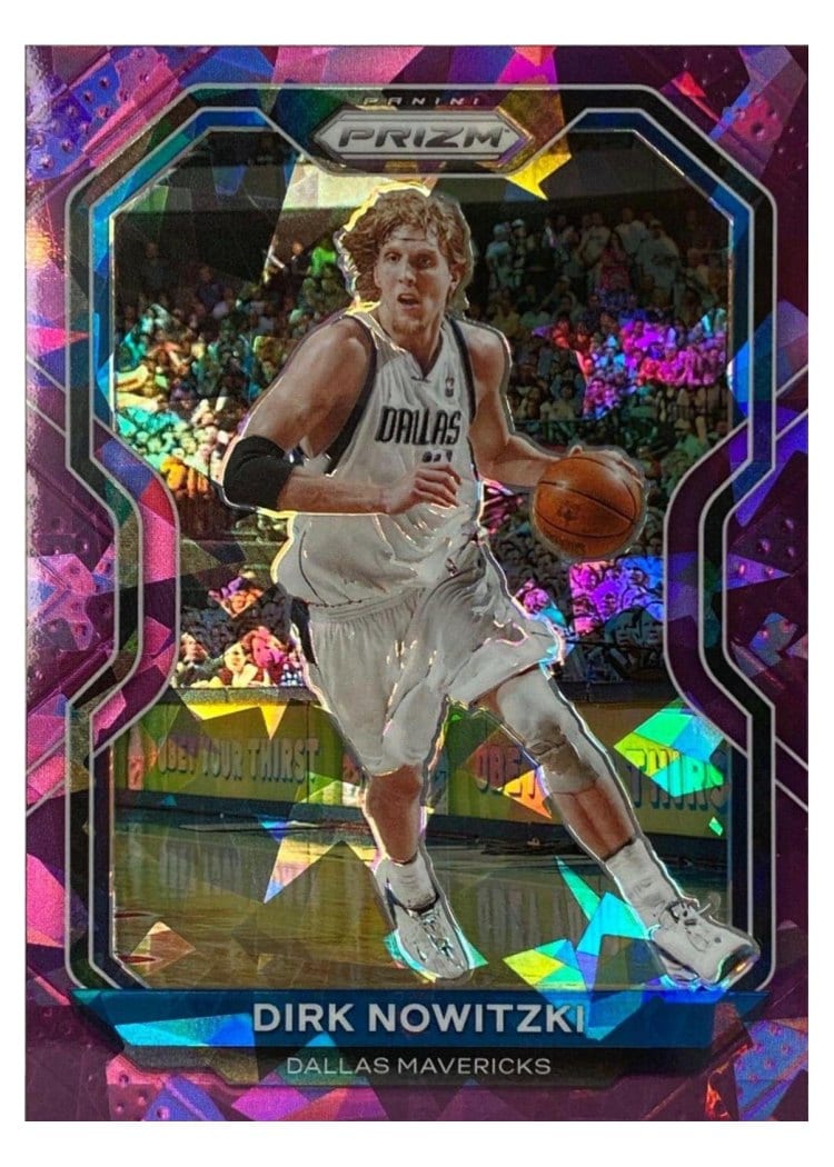 2020-21 Panini Prizm Base Set Dirk Nowitzki #180 card