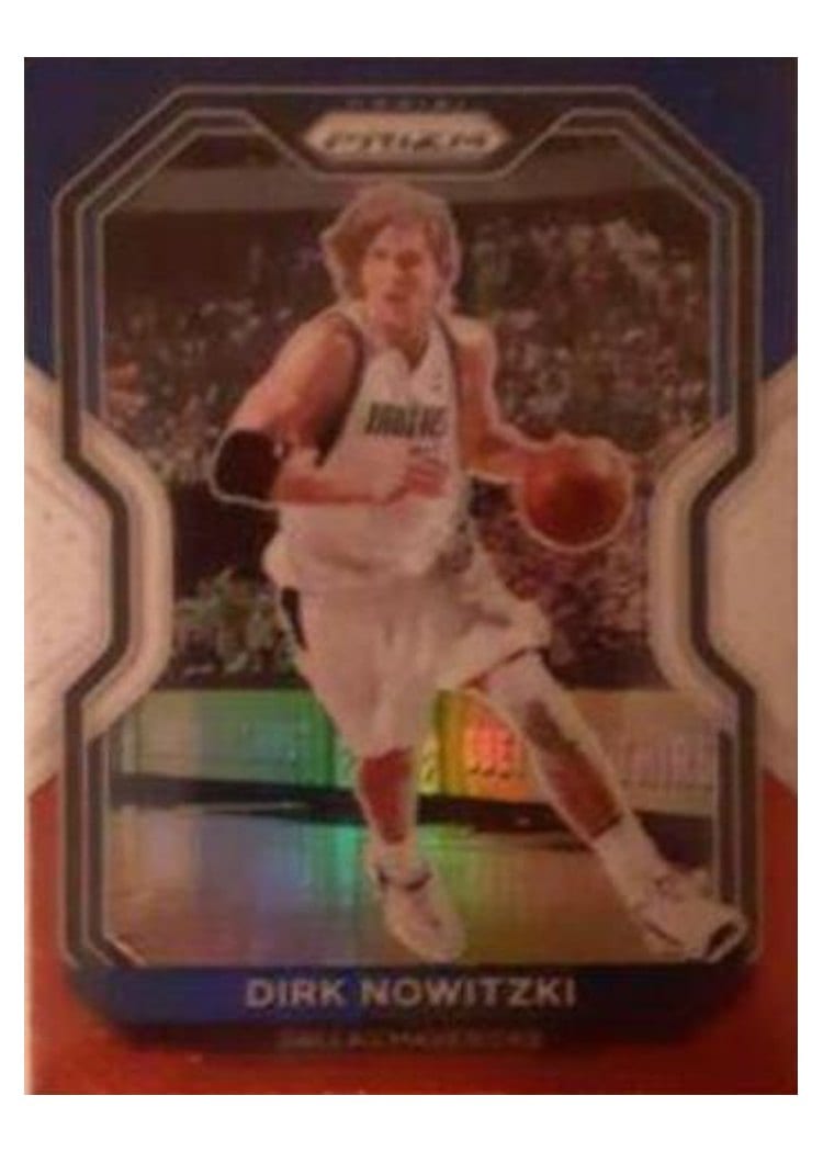 2020-21 Panini Prizm Base Set Dirk Nowitzki #180 card