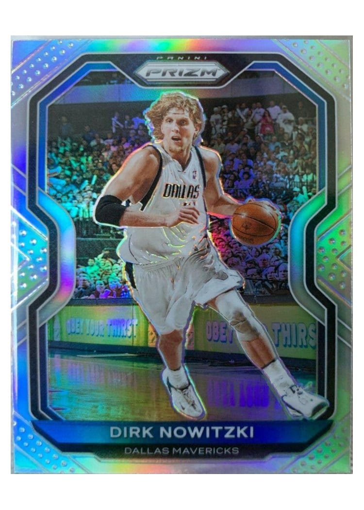 2020-21 Panini Prizm Base Set Dirk Nowitzki #180 card
