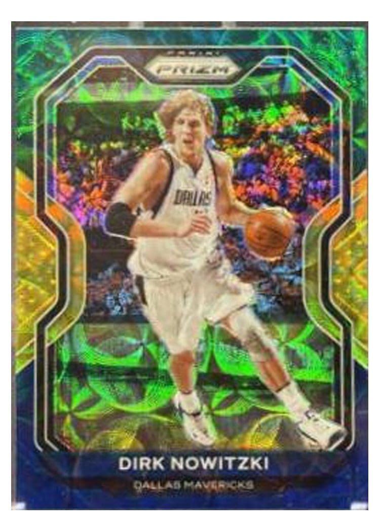 2020-21 Panini Prizm Base Set Dirk Nowitzki #180 card