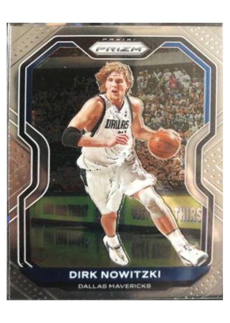 2020-21 Panini Prizm Base Set Dirk Nowitzki #180 card