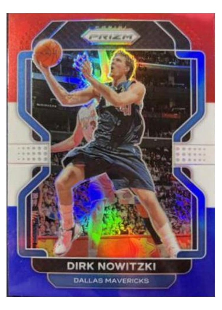 2021-22 Panini Prizm Base Set Dirk Nowitzki #289 card