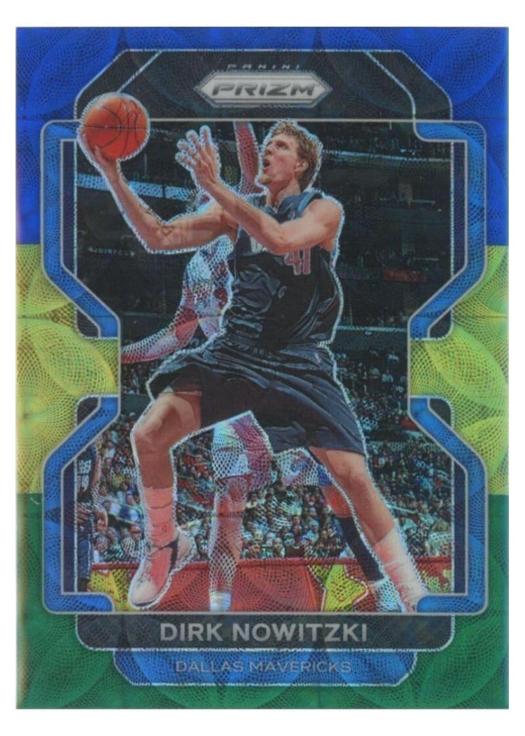 2021-22 Panini Prizm Base Set Dirk Nowitzki #289 card