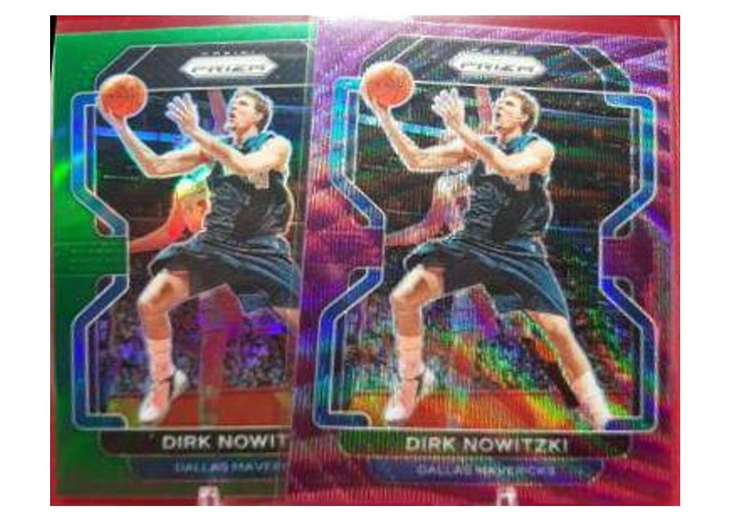 2021-22 Panini Prizm Base Set Dirk Nowitzki #289 card