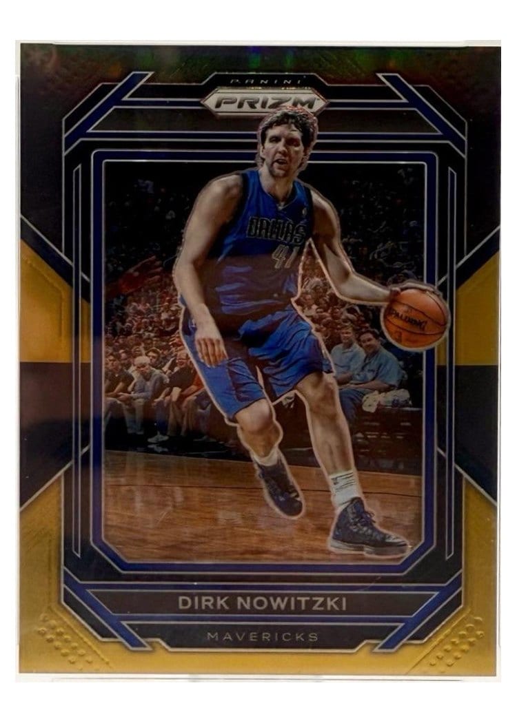 2022-23 Panini Prizm Base Set Dirk Nowitzki #298 card