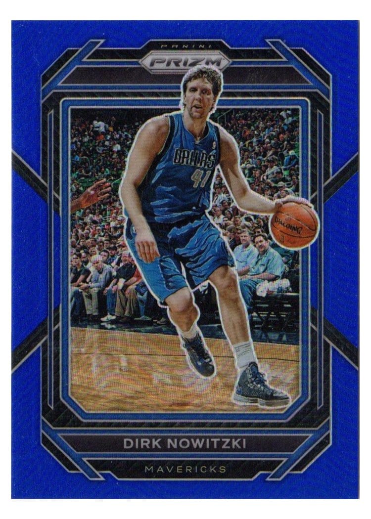 2022-23 Panini Prizm Base Set Dirk Nowitzki #298 card