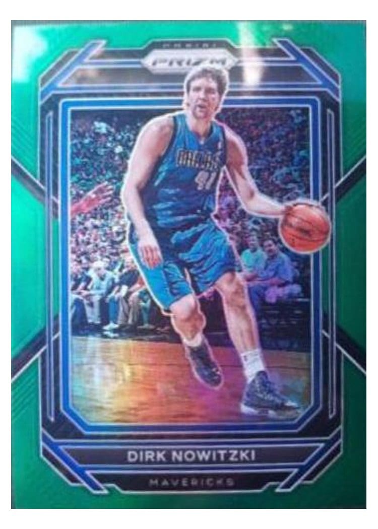 2022-23 Panini Prizm Base Set Dirk Nowitzki #298 card