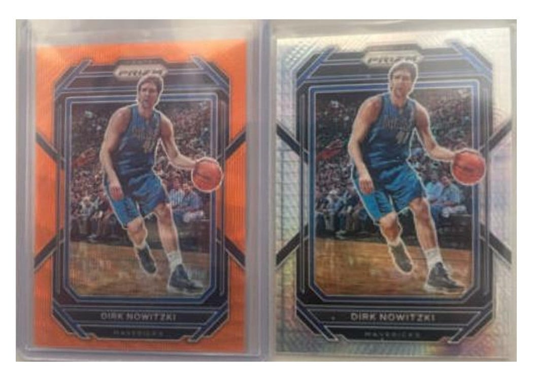 2022-23 Panini Prizm Base Set Dirk Nowitzki #298 card