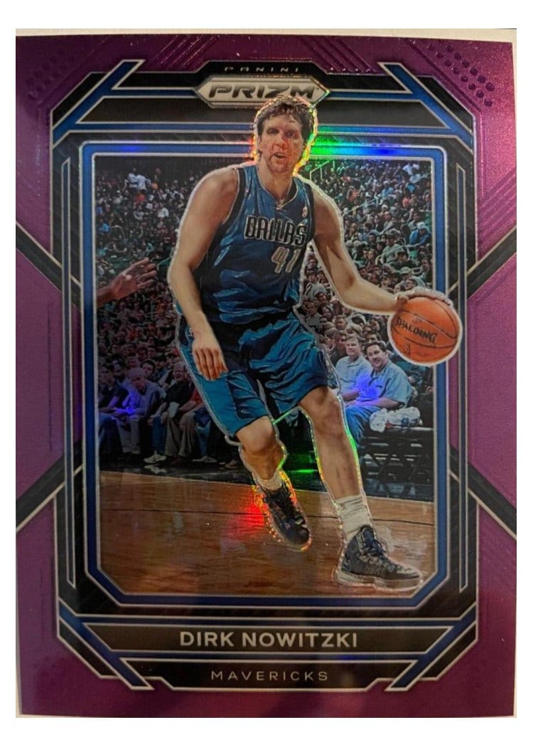 2022-23 Panini Prizm Base Set Dirk Nowitzki #298 card